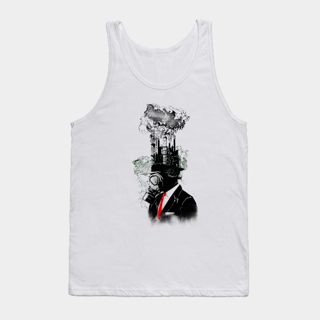 Businessman Tank Top by sebasebi